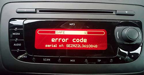 Ausbau Ihres SEAT-Radios